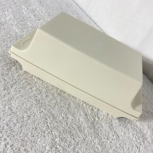 Vintage Tupperware Beige Butter Keeper Butter Dish